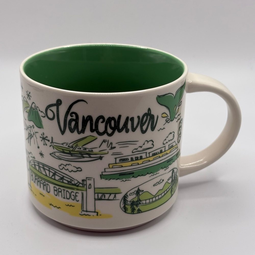 2019 Vancouver Starbucks Coffee Cup Mug 14oz Been There Across The Globe Series